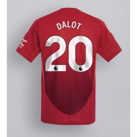 Manchester United Diogo Dalot #20 Hemmakläder 2024-25 Kortärmad